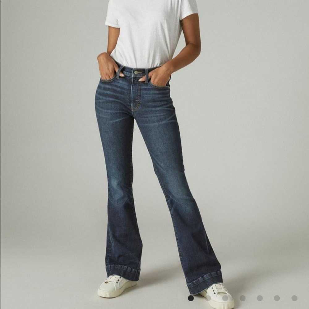 High Rise Flare Jeans